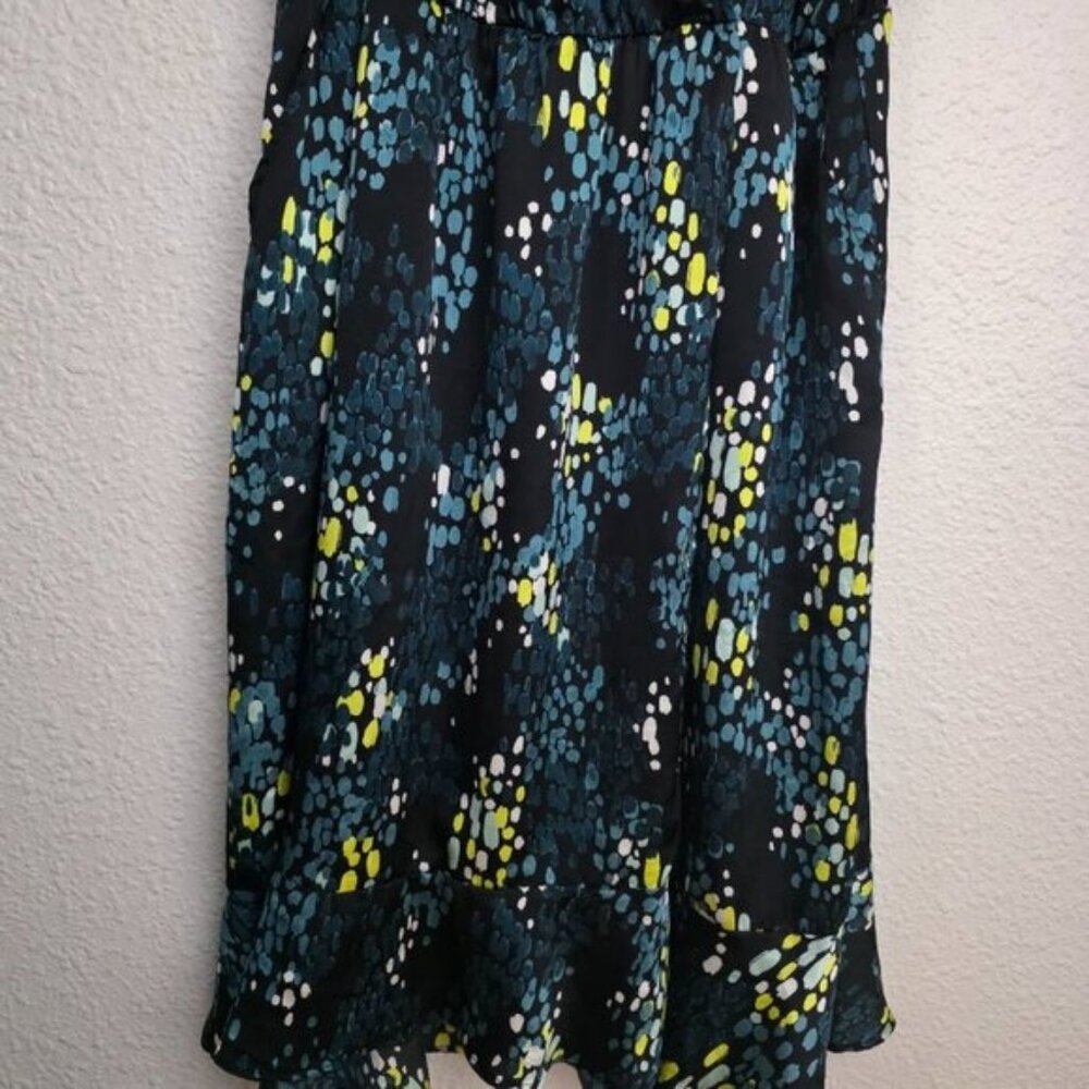 Torrid Midi Bubble Charm Flutter Sleeve Wrap Dres… - image 4